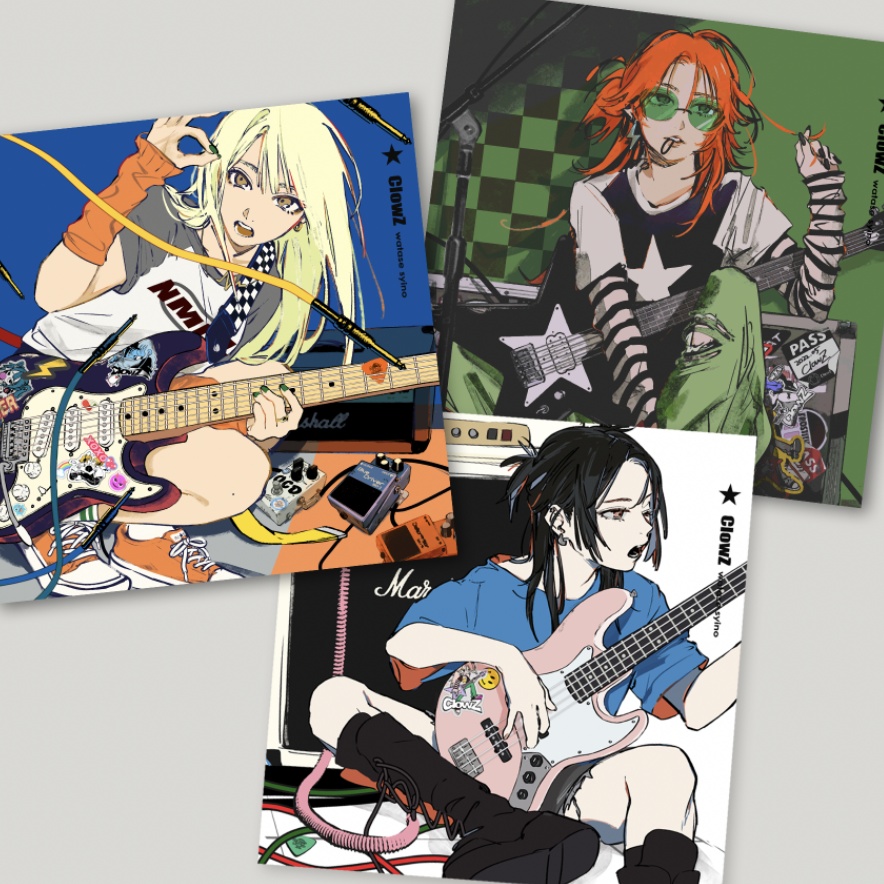 大判ジャケットイラストカード_ #ClowZ