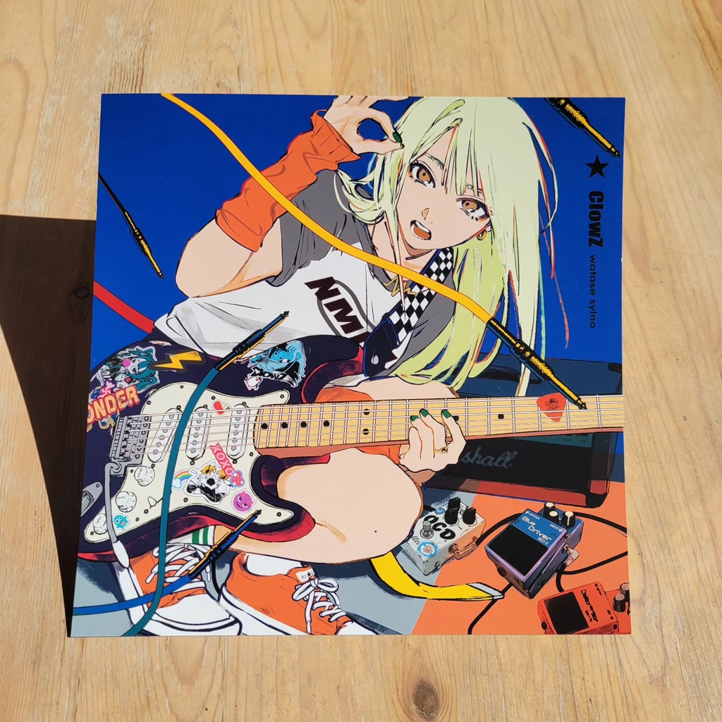 大判ジャケットイラストカード_ #ClowZ