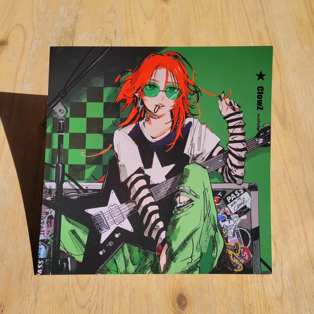 大判ジャケットイラストカード_ #ClowZ