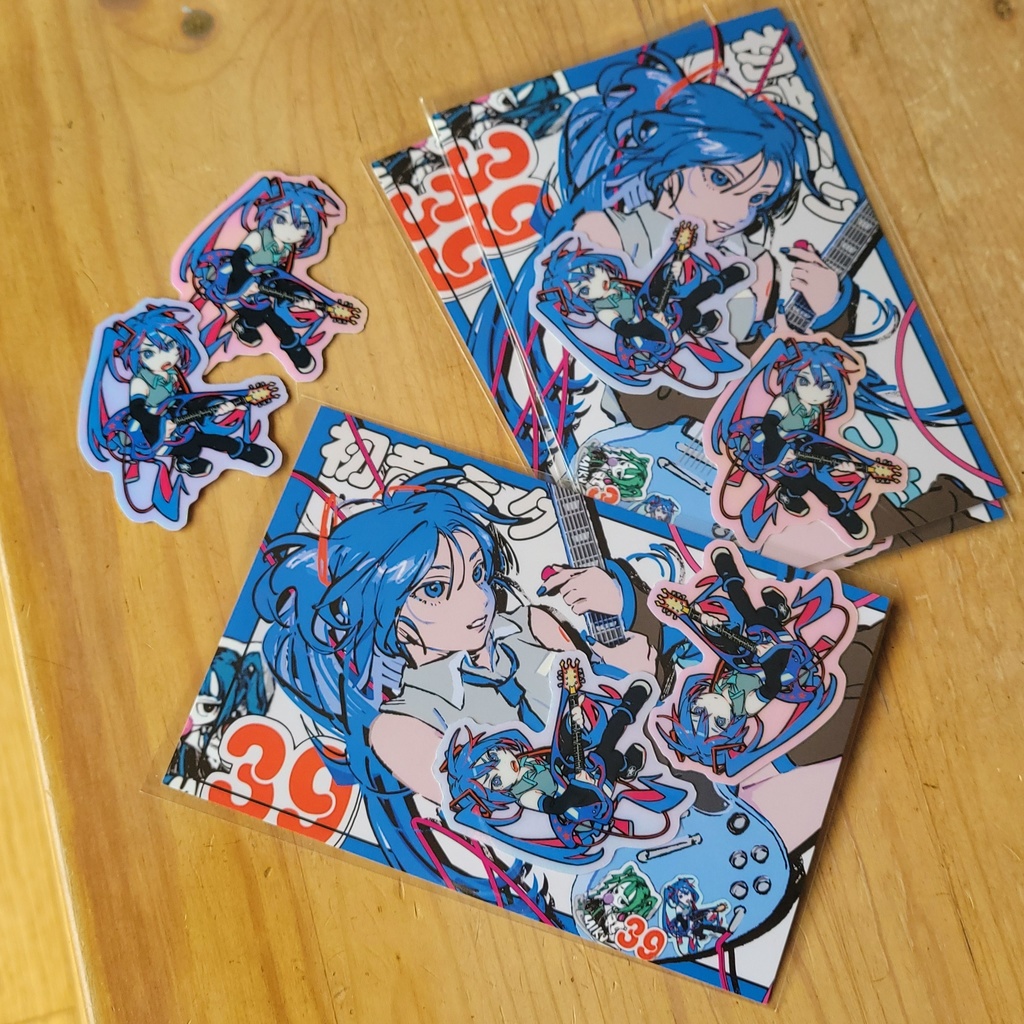 MIKUEXPO2020★RockMiku ホログラムステッカー