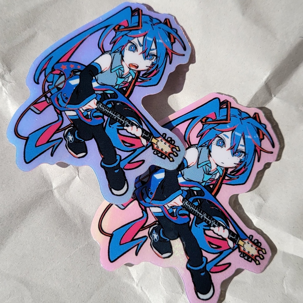 MIKUEXPO2020★RockMiku ホログラムステッカー