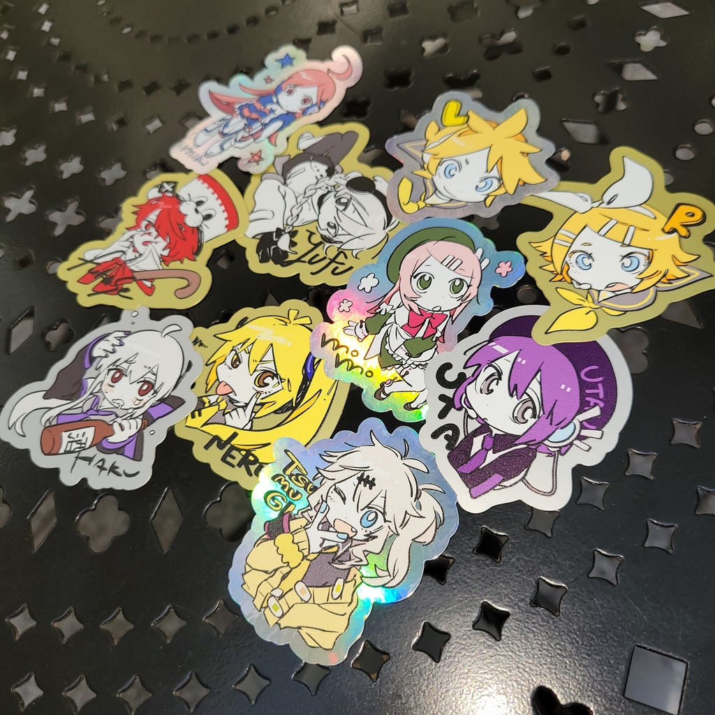 合成音声のスマホステッカーⅢ