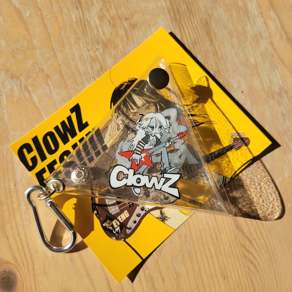 PVCポーチ(サンカク)_ #ClowZ