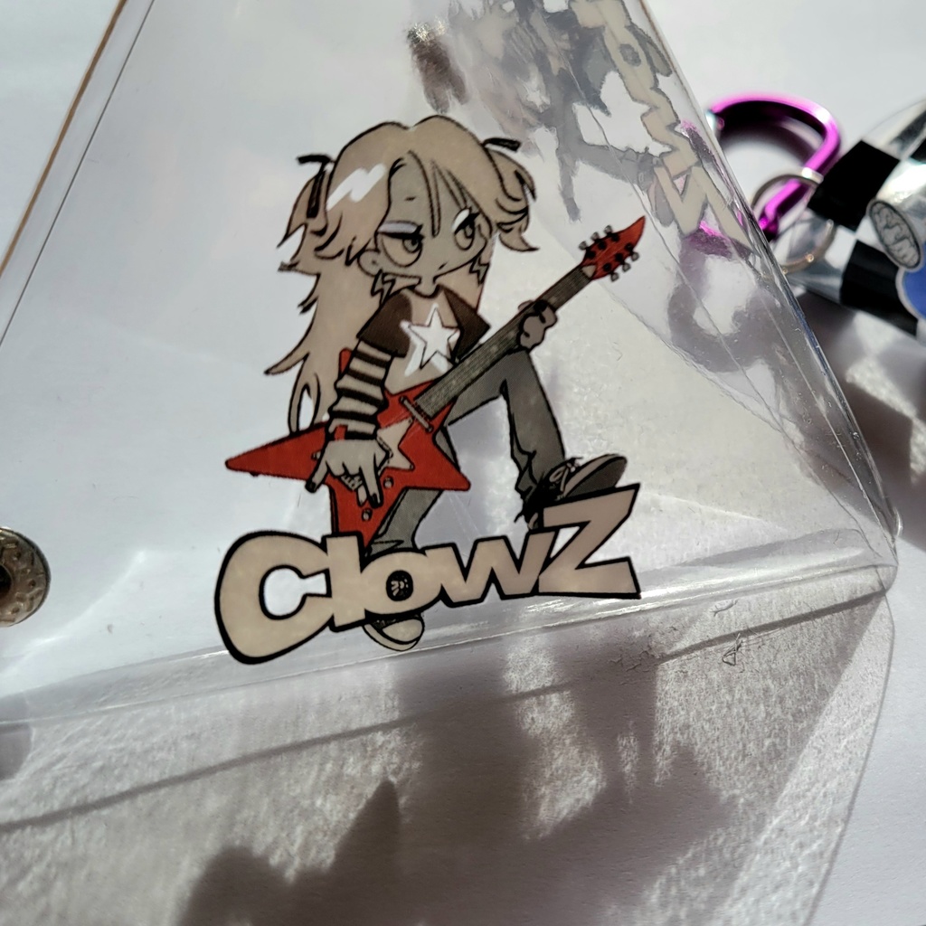 PVCポーチ(サンカク)_ #ClowZ