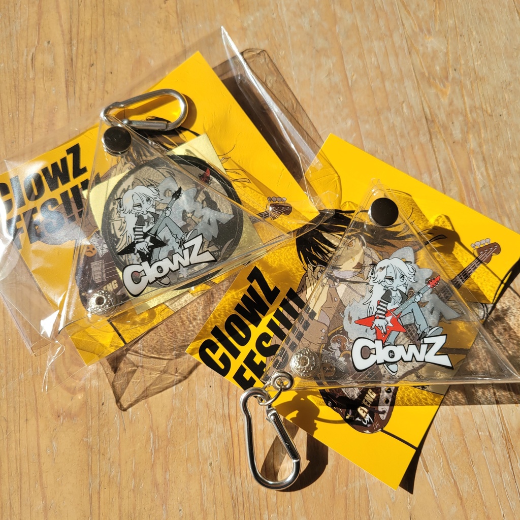 PVCポーチ(サンカク)_ #ClowZ