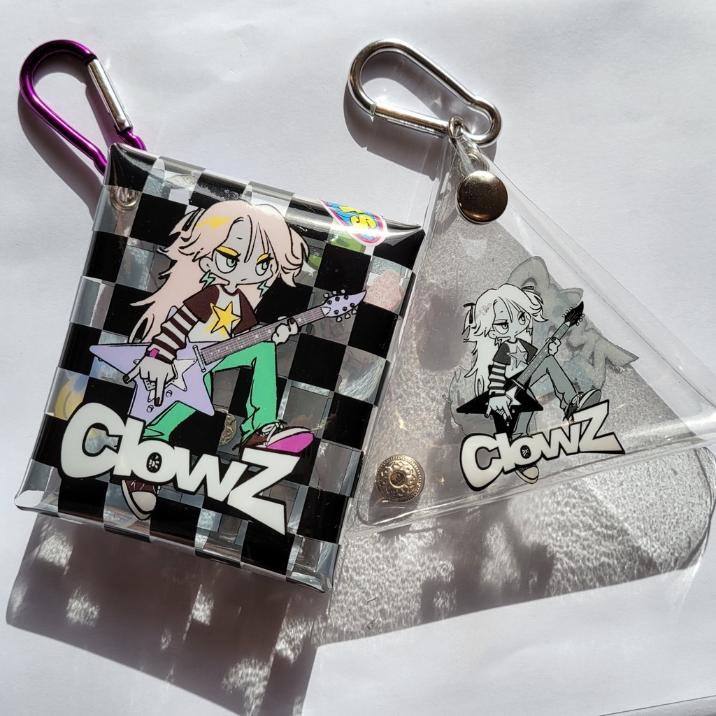 PVCポーチ(サンカク)_ #ClowZ