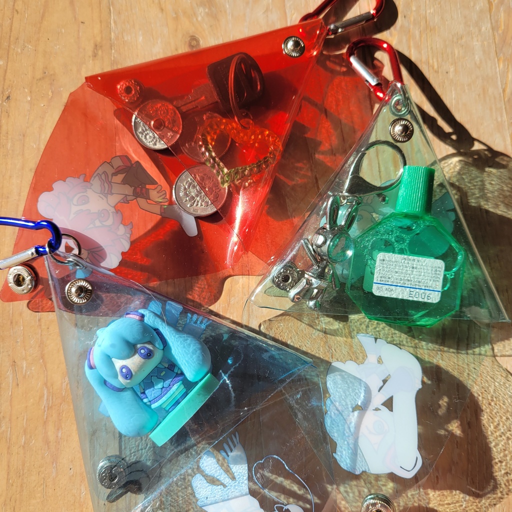 PVCクリアポーチ/サンカク