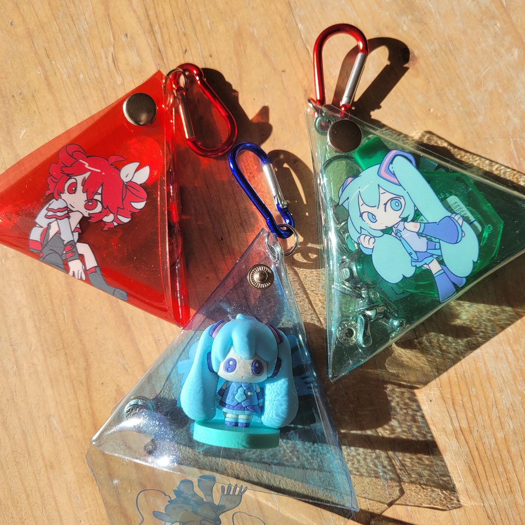 PVCクリアポーチ/サンカク