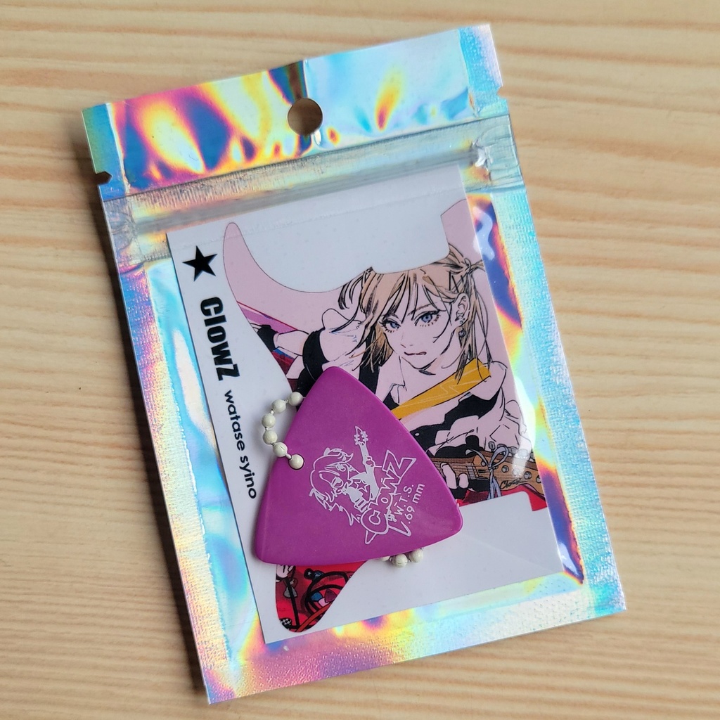 ピックキーホルダー(ステッカー付)_ #ClowZ