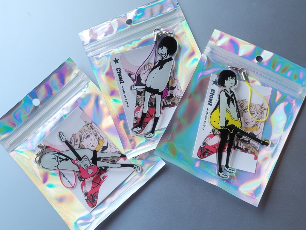 ギター&ベース女子 アクリルストラップ