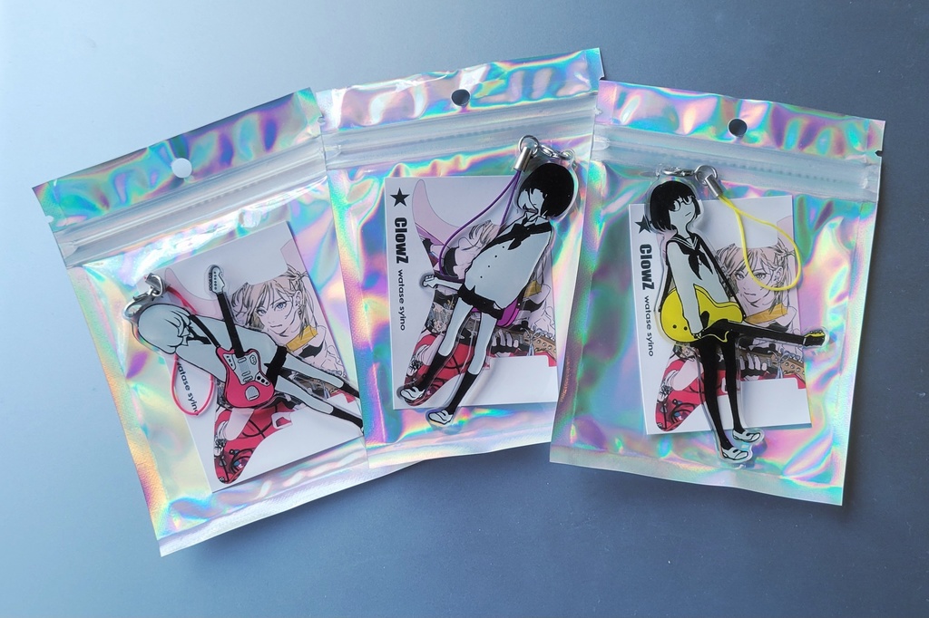 ギター&ベース女子 アクリルストラップ