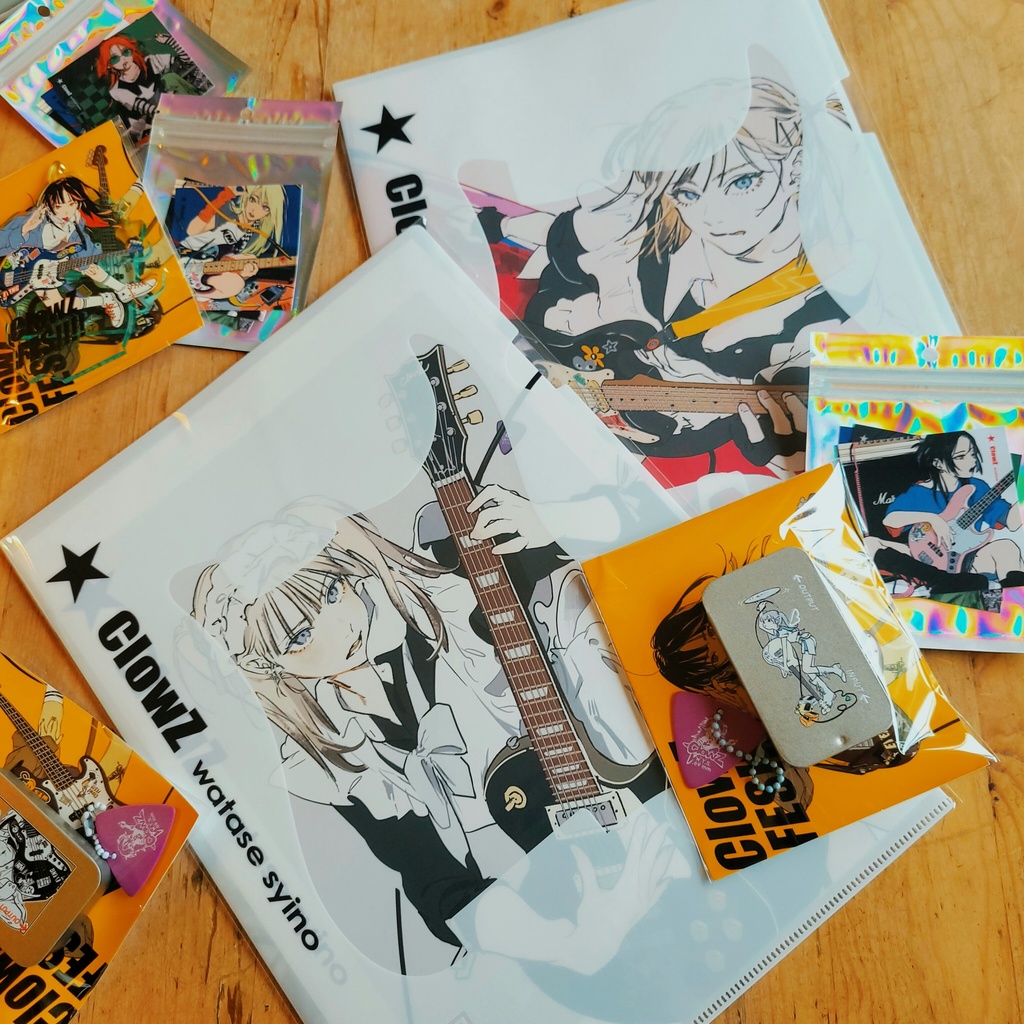 ギター&ベース女子イラスト作品集2025|ST-01(第二刷)