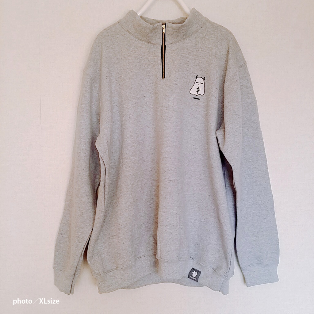 ClowZハーフジップトレーナー
