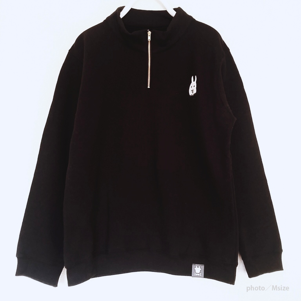 ClowZハーフジップトレーナー