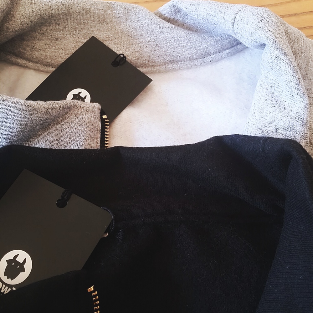 ClowZハーフジップトレーナー