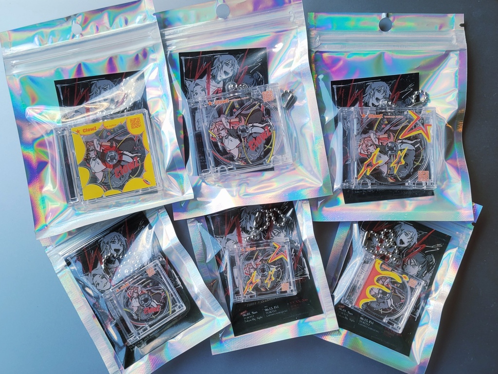 CDキーホルダー:2size