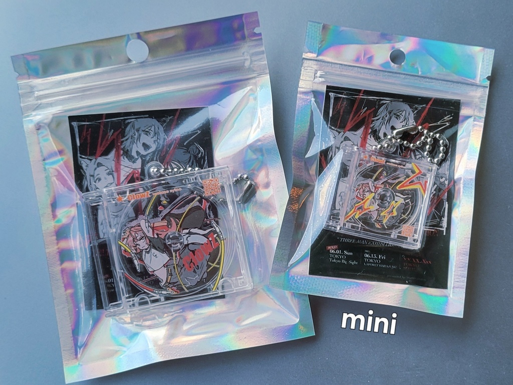 CDキーホルダー:2size