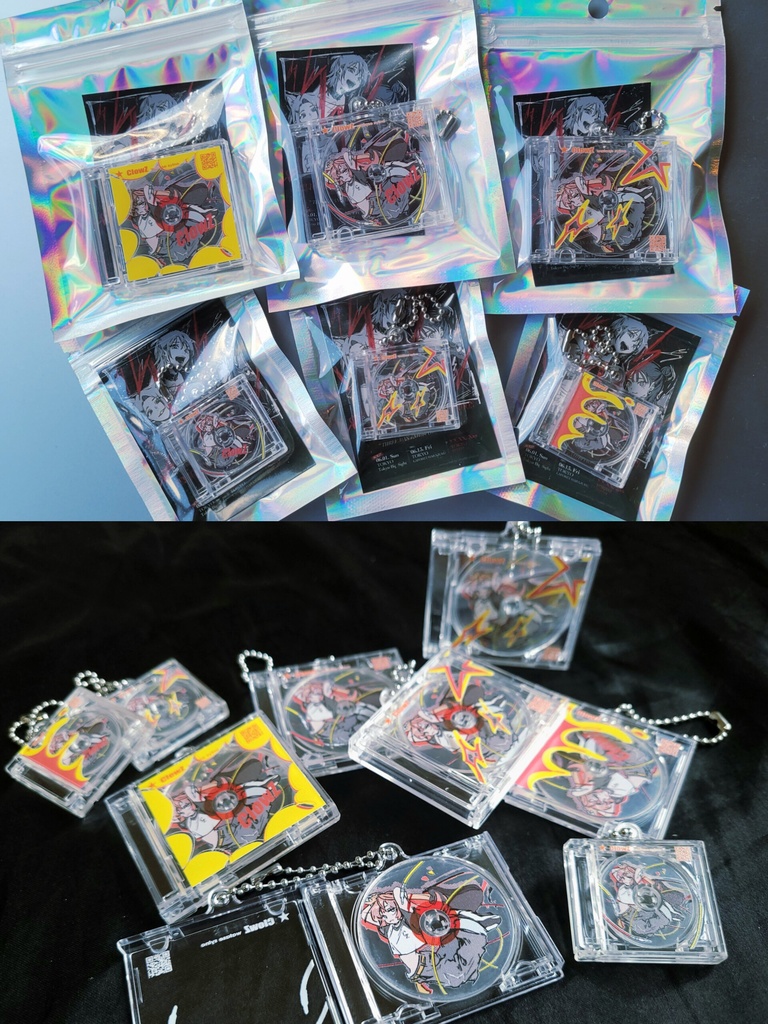 CDキーホルダー:2size