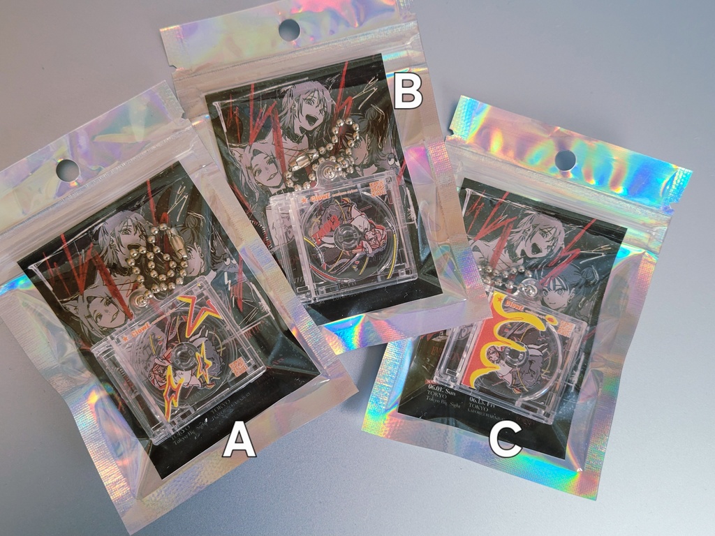 CDキーホルダー:2size