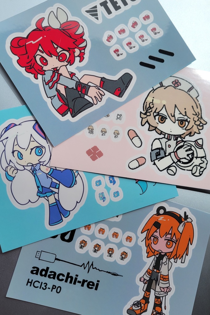 ミニデコ&でかシールシート