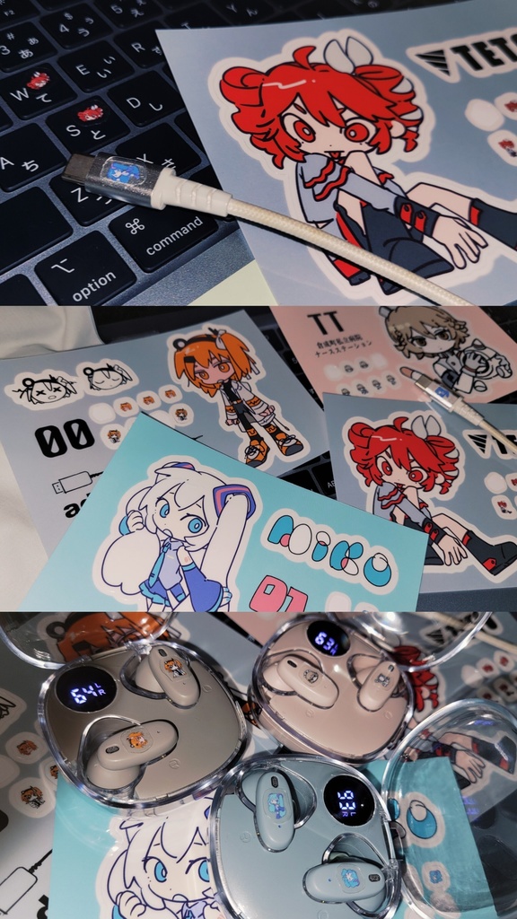 ミニデコ&でかシールシート