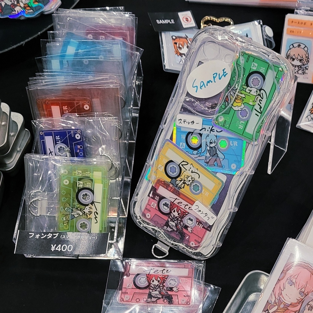 カセットテープステッカーPACK