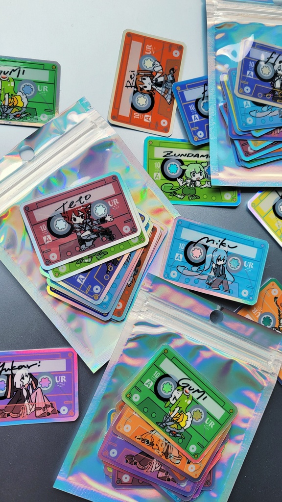 カセットテープステッカーPACK