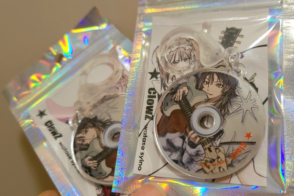 CDキーホルダー(シール付)