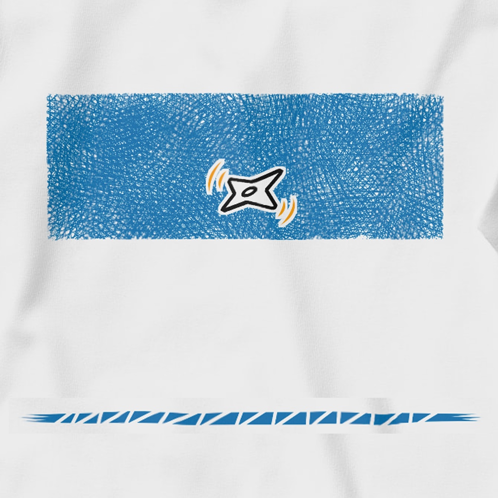 ロングTシャツ【手裏剣】