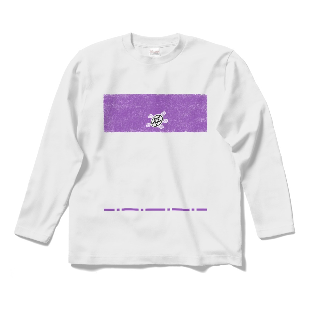 ロングTシャツ【五芒星】