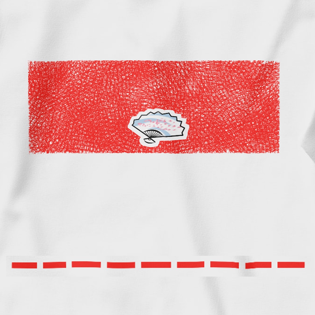 ロングTシャツ【舞扇】