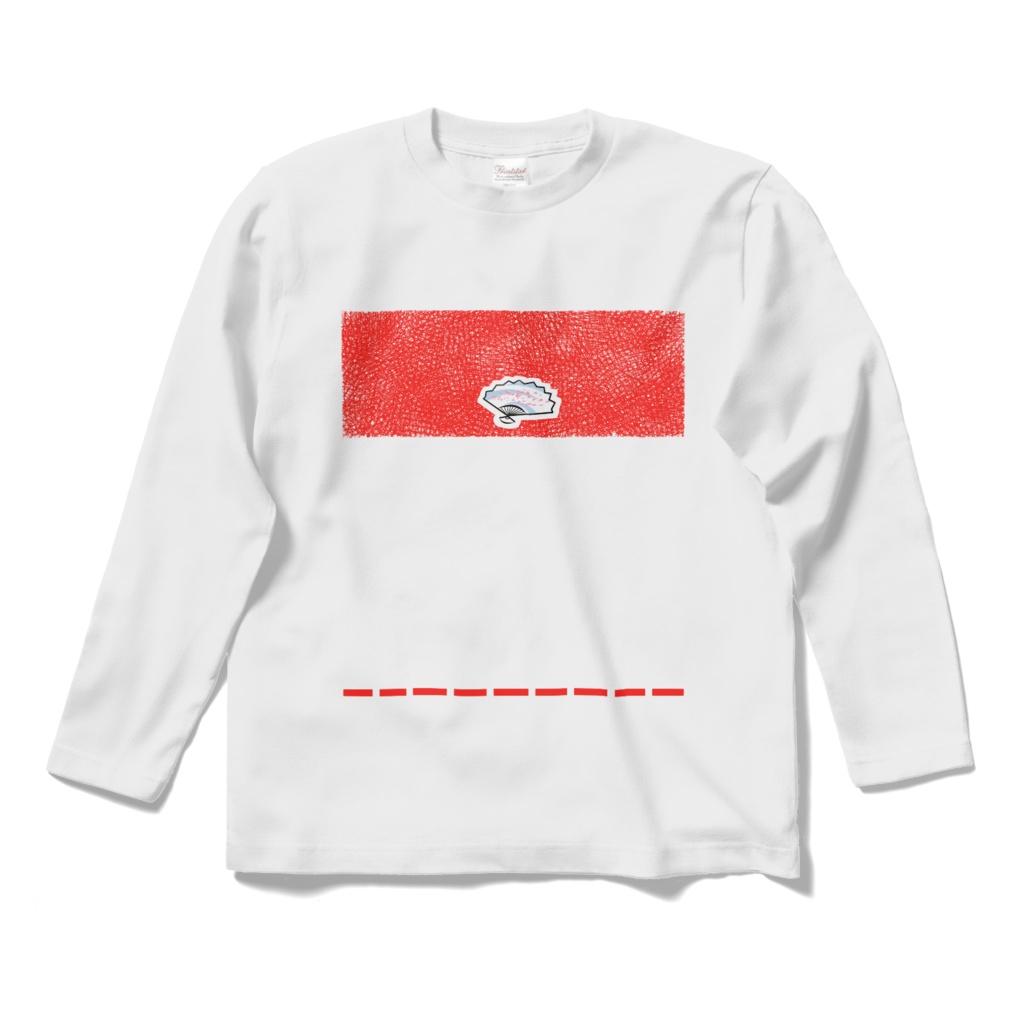 ロングTシャツ【舞扇】