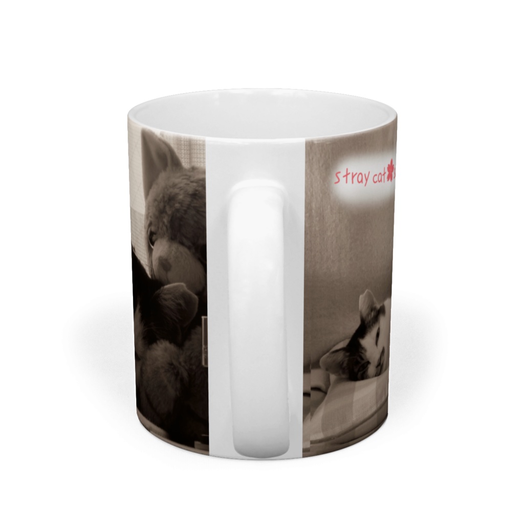 のら猫マグカップa