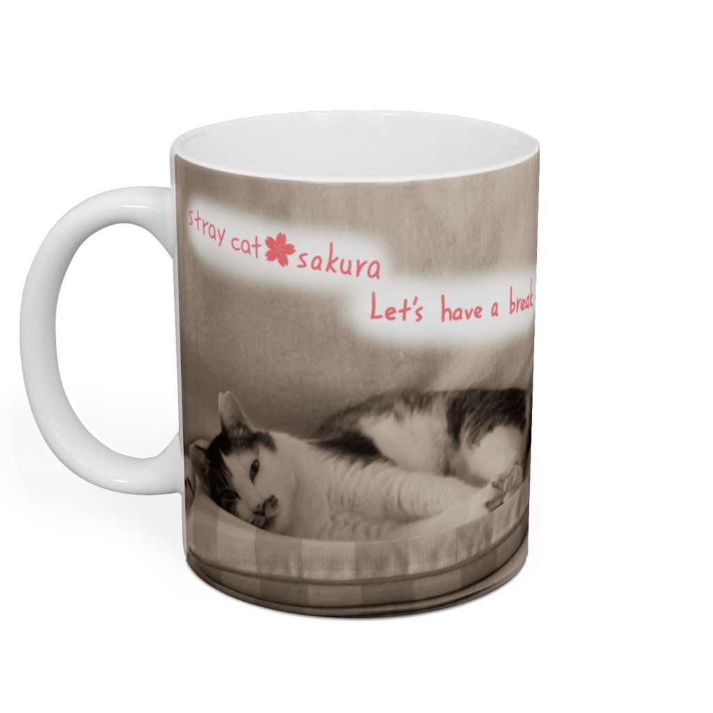 のら猫マグカップa