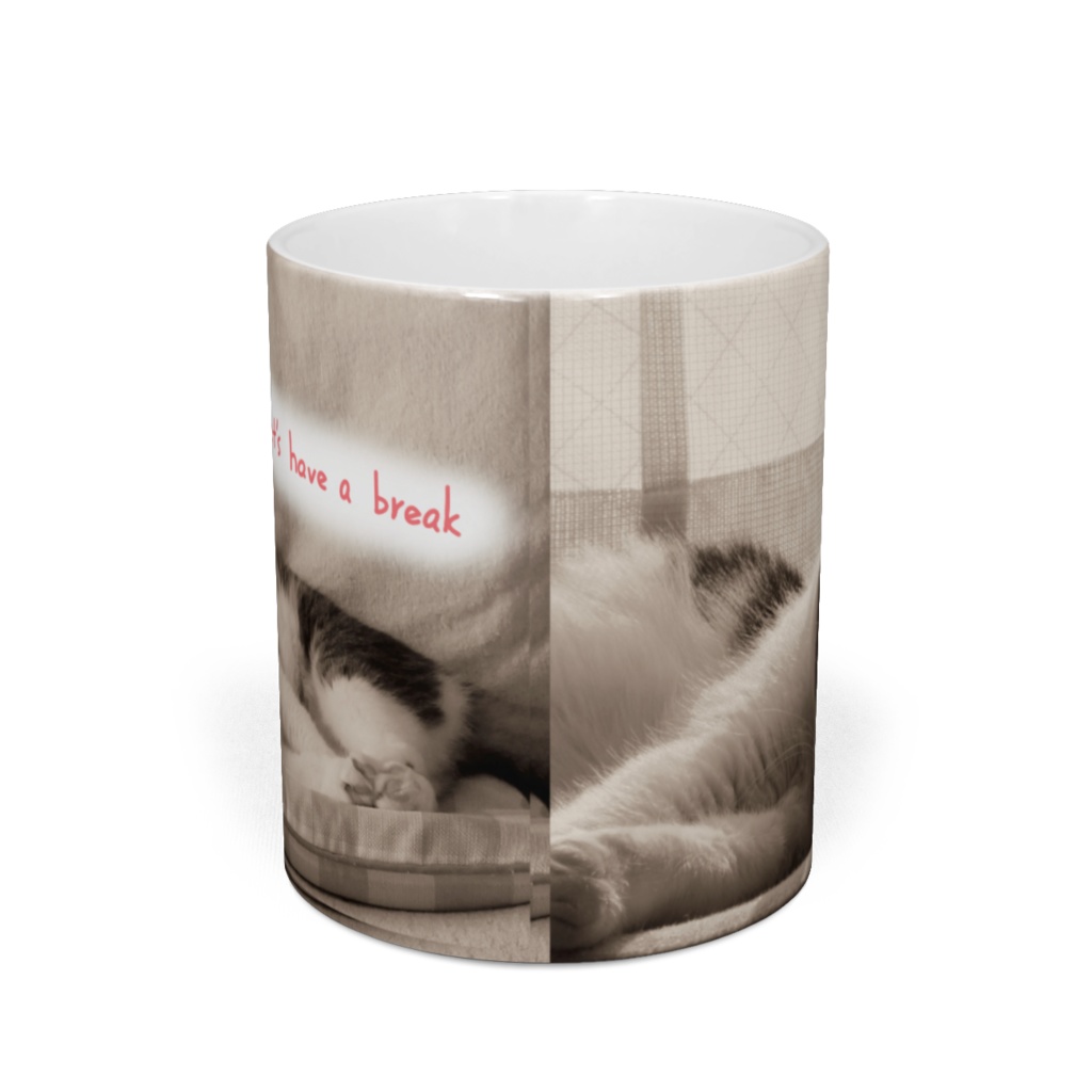 のら猫マグカップa