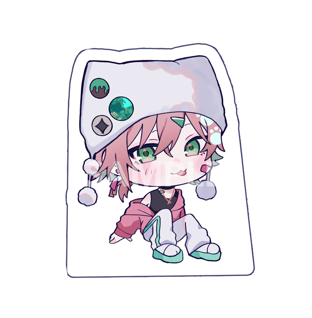 【非公式】にゃんこ自立アクスタ(奏手イヅル/律可/アステル・レダ/水無世燐央)