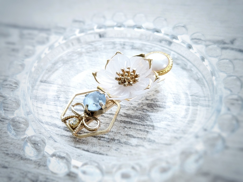 【原神】神里綾人 イメージアクセサリー ヘアクリップ