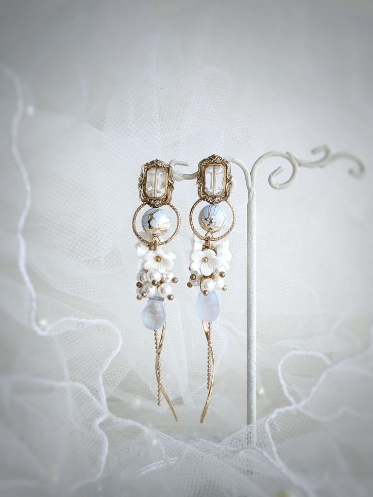 【原神】神里綾人 イメージアクセサリー ピアス/イヤリング