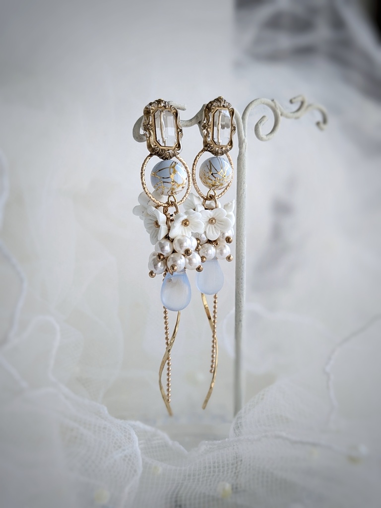【原神】神里綾人 イメージアクセサリー ピアス／イヤリング