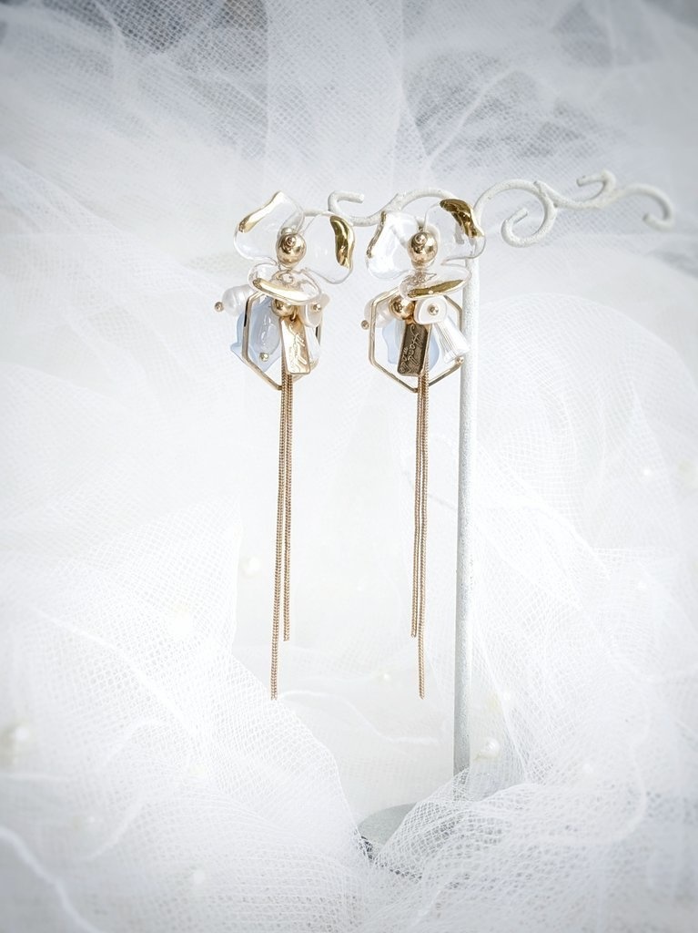 【原神】神里綾人 イメージアクセサリー ピアス/イヤリング