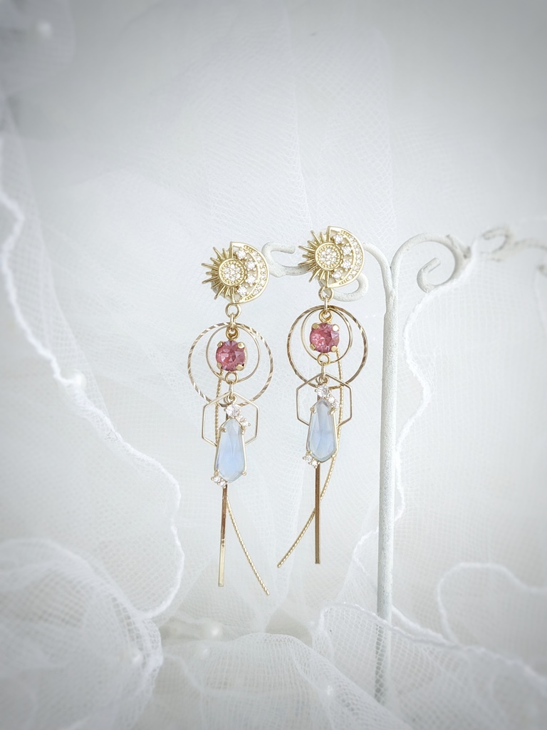 【原神】トーマ&神里綾人 主従コンビイメージアクセサリー ピアス/イヤリング