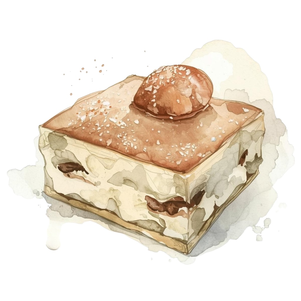 水彩ケーキシリーズ クリップアート16点セット(PNG)|Watercolor Cake Series Clipart