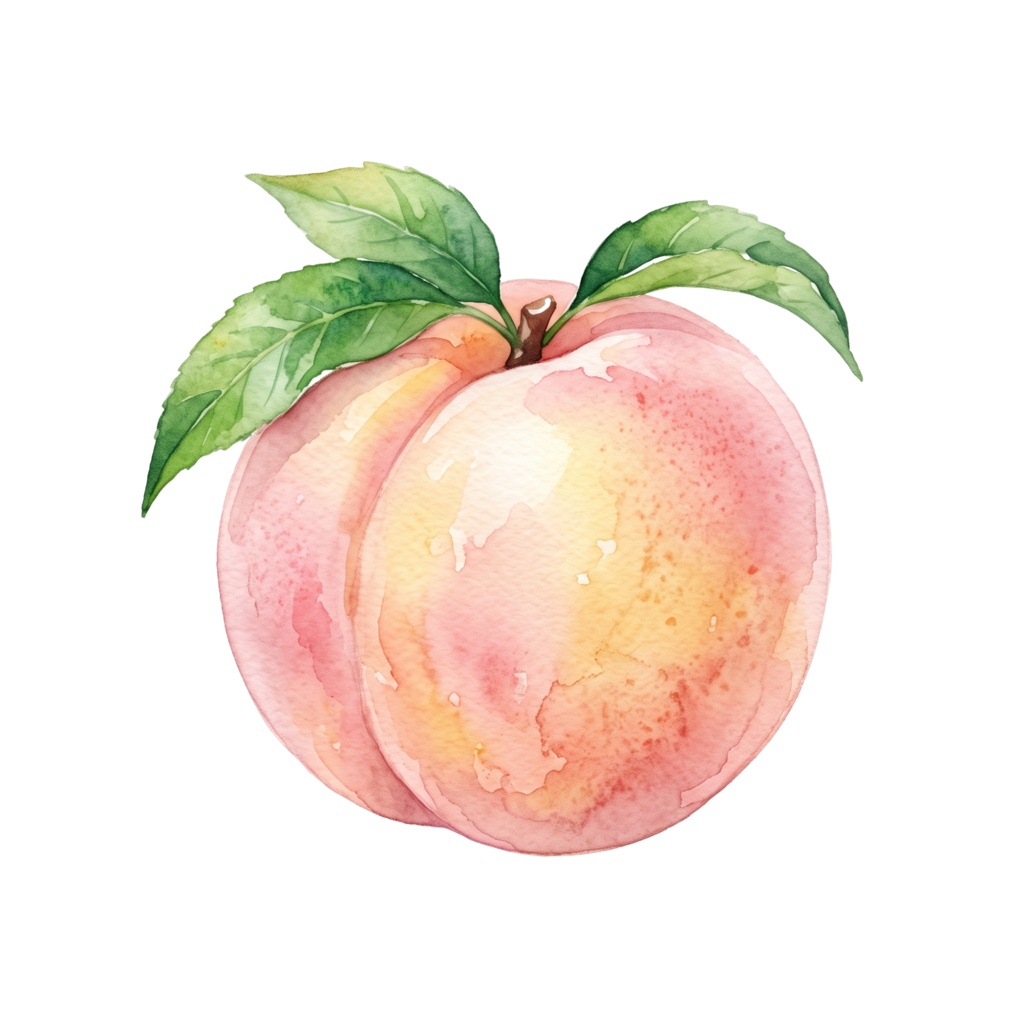 ð Watercolor Fruit Clipart Set â 12 PNG