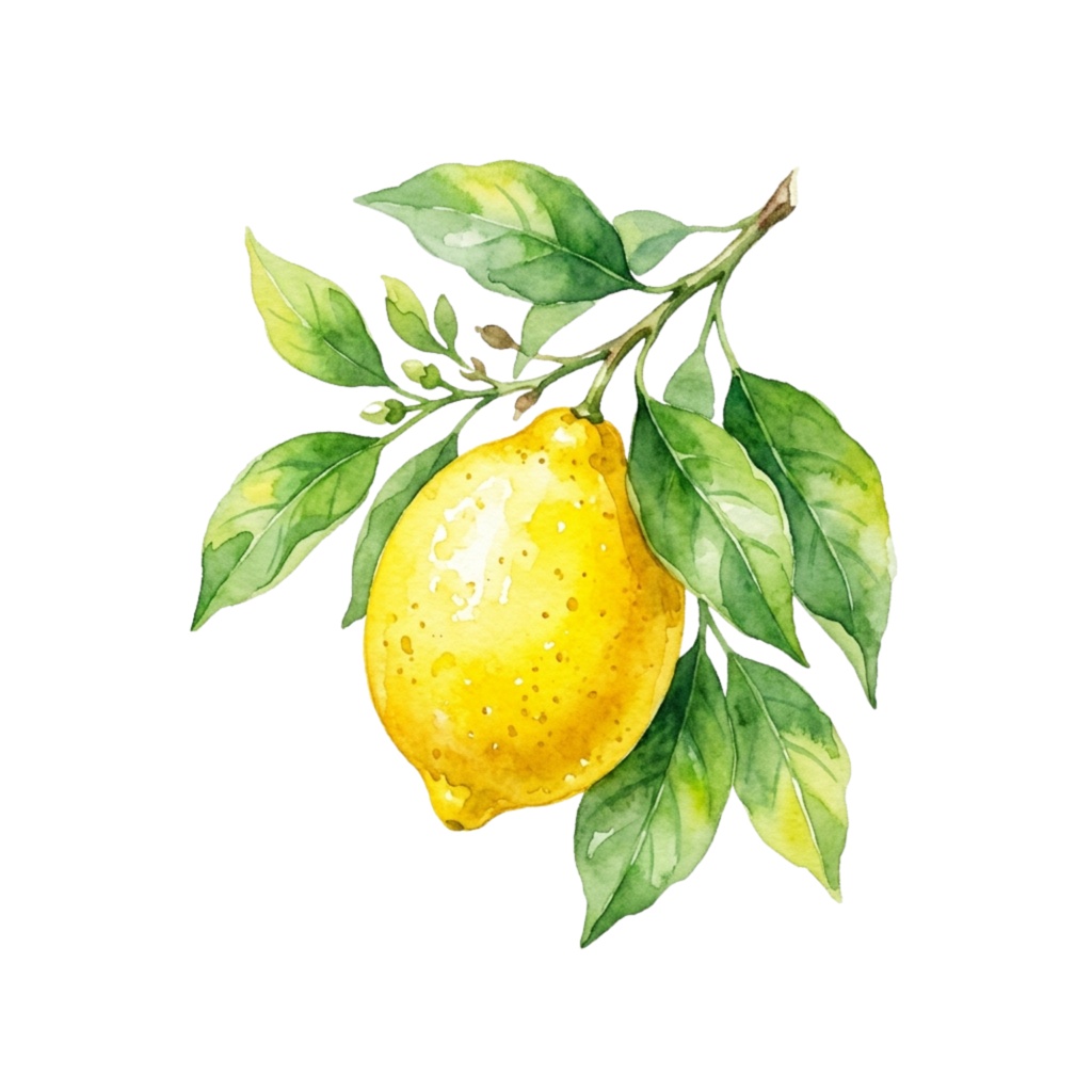 ð Watercolor Fruit Clipart Set â 12 PNG