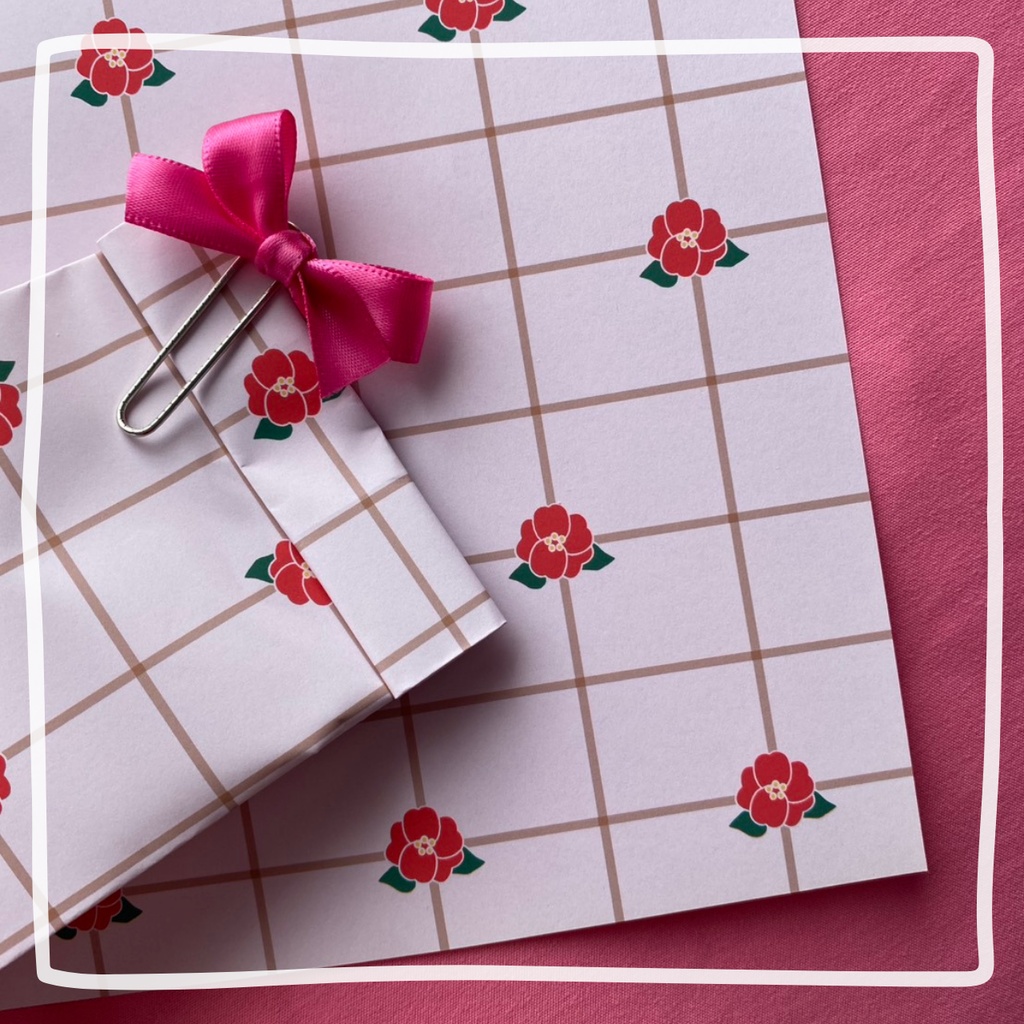 デザインペーパー|つばき