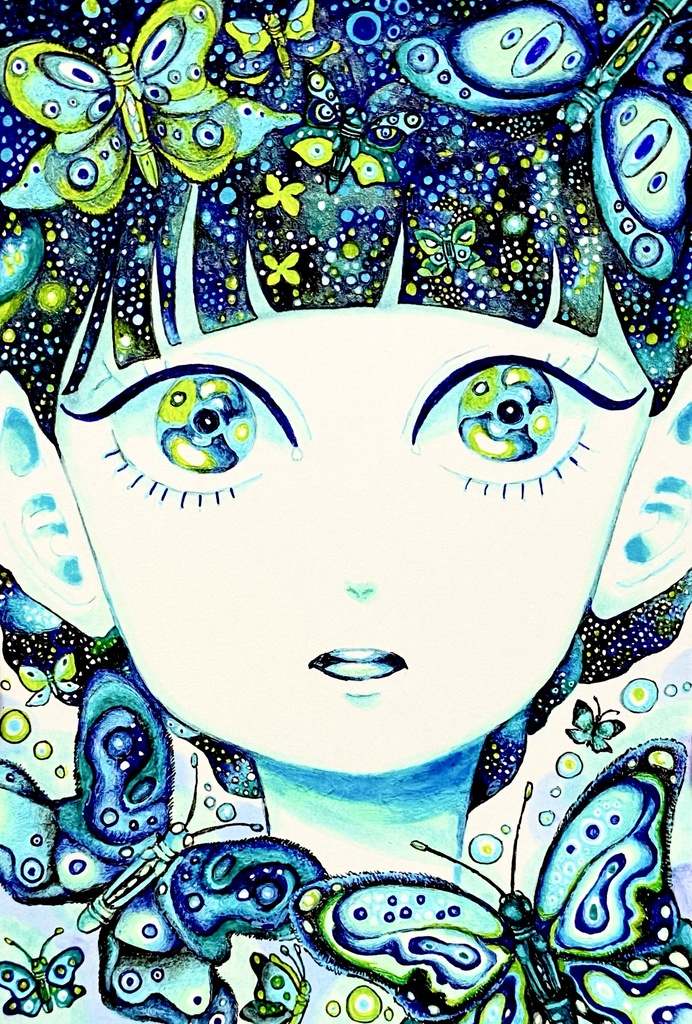 原画「夢見鳥」