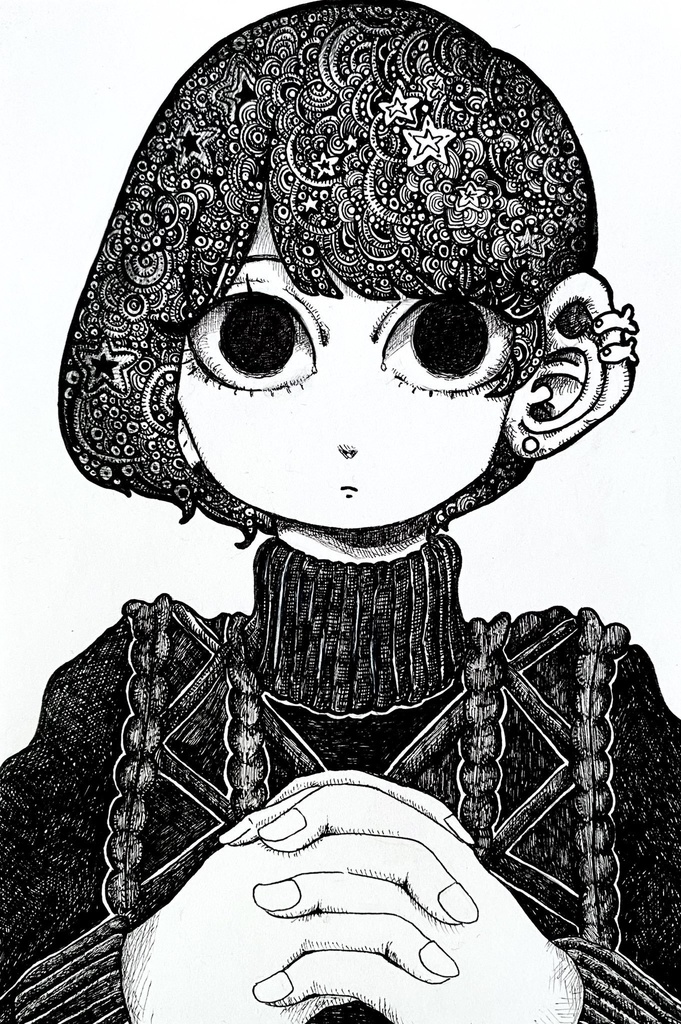 原画「寒空」