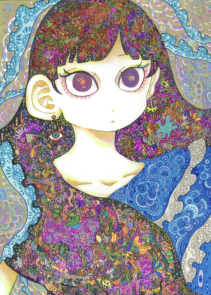 原画「開花」