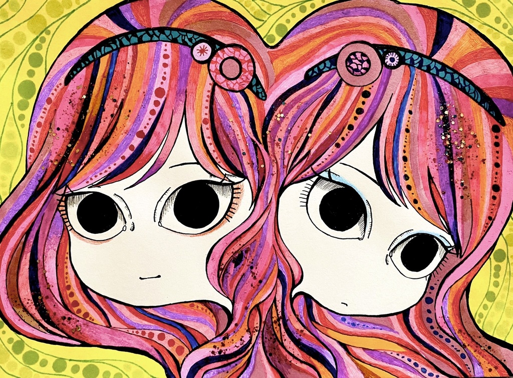 原画「どんな私でも？」