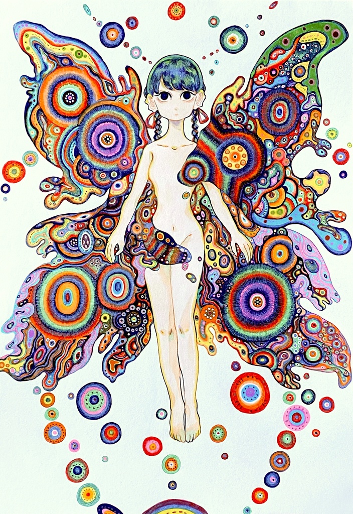 原画「ささげる」